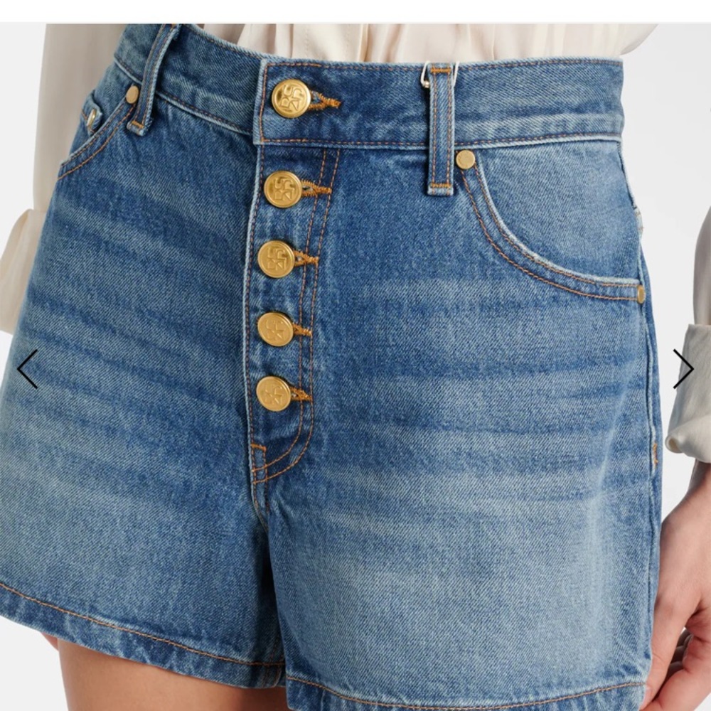 Ulla Johnson Greta Denim Shorts size 27